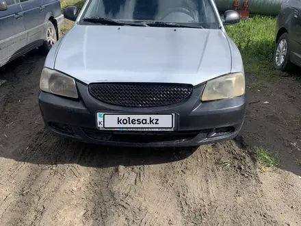 Hyundai Accent 2004 года за 2 100 000 тг. в Петропавловск – фото 2