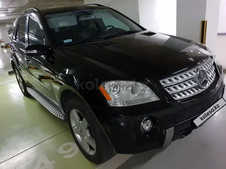 Mercedes-Benz ML 500 2008 года за 9 350 000 тг. в Астана – фото 3