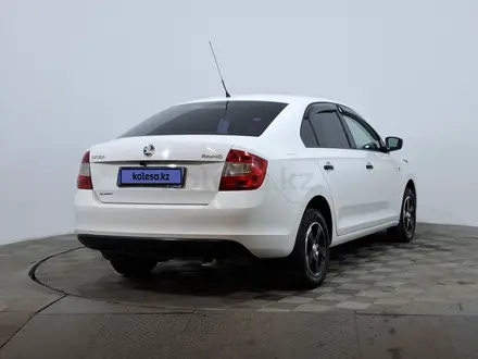Skoda Rapid 2013 года за 3 950 000 тг. в Астана – фото 5