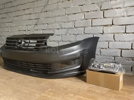 Бампер решетка на Volkswagen Polo за 25 000 тг. в Алматы – фото 3
