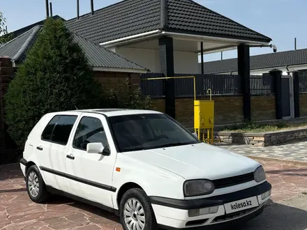 Volkswagen Golf 1993 года за 1 300 000 тг. в Тараз – фото 2