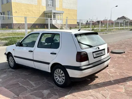 Volkswagen Golf 1993 года за 1 300 000 тг. в Тараз – фото 4