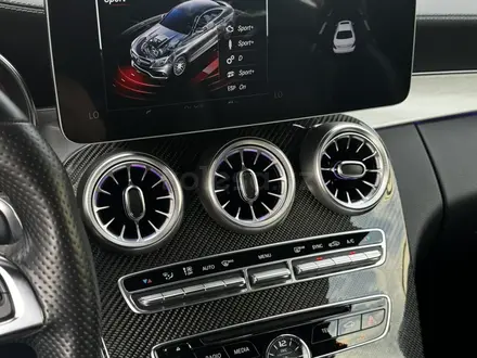 Mercedes-Benz C 63 AMG 2018 года за 32 990 000 тг. в Алматы – фото 21