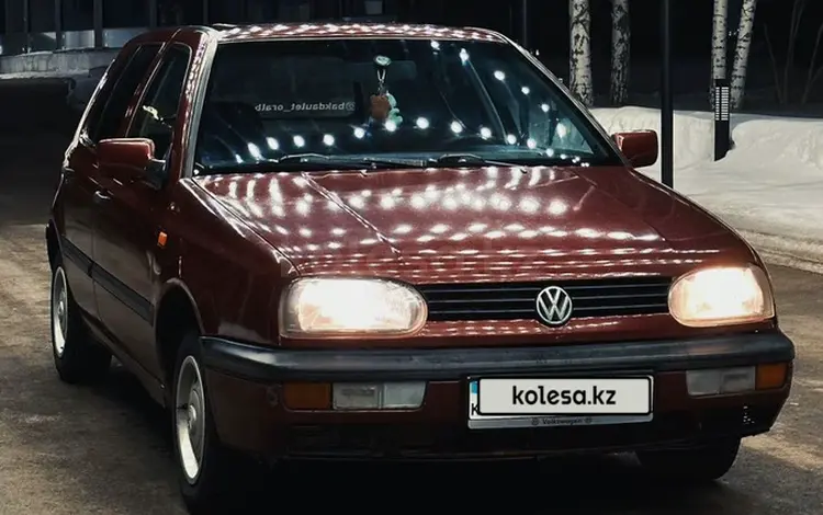 Volkswagen Golf 1992 года за 1 100 000 тг. в Астана