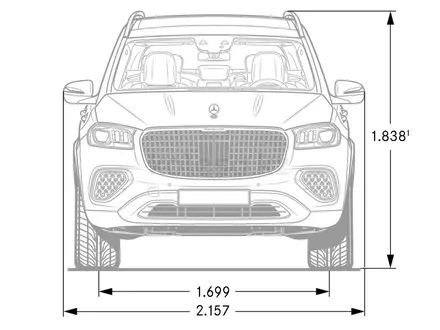 Mercedes-Maybach GLS 600 4MATIC 2025 года за 168 446 000 тг. в Алматы – фото 16