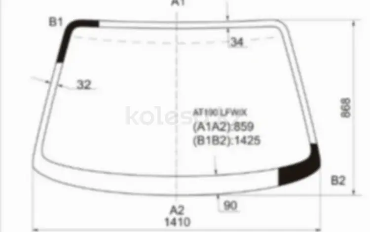 Стекло лобовое за 25 750 тг. в Алматы