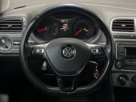 Volkswagen Polo 2018 года за 5 300 000 тг. в Алматы – фото 13