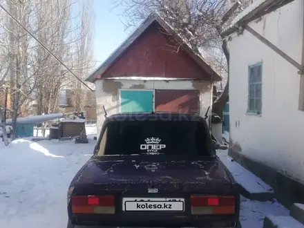 ВАЗ (Lada) 2107 2002 года за 300 000 тг. в Тараз – фото 4