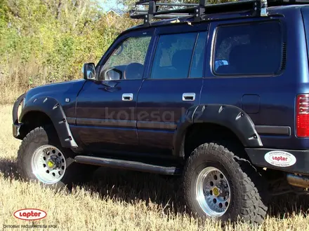 Расширители колёсных арок Toyota Land Cruiser 80 (80-130 мм) за 168 000 тг. в Алматы – фото 5