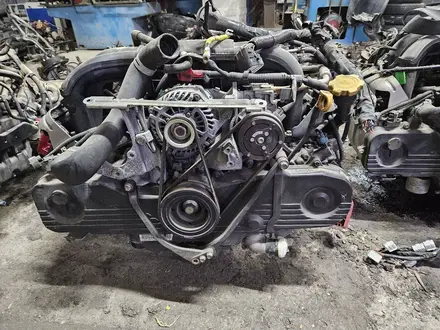 Двигатель Субару 2.5 литра ej253 ej25 двс Subaru EJ253 за 550 000 тг. в Караганда