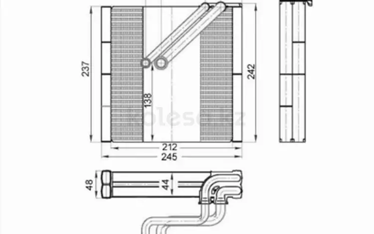 Испаритель кондиционера за 25 150 тг. в Алматы