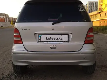 Mercedes-Benz A 160 2003 года за 2 100 000 тг. в Астана – фото 2