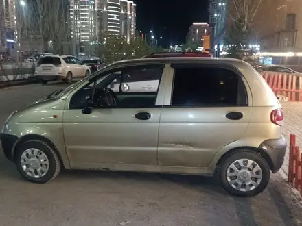 Daewoo Matiz 2008 года за 1 200 000 тг. в Астана – фото 3