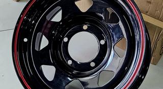 Штампованные (железные диски OFF ROAD) R16 5 139.7 7j — 5 cv 108.5 Black. за 190 000 тг. в Шымкент