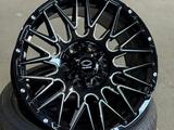 8411 R18x9J ET18 6x139, 7 ЦО 106.1 Black + Milling spoke за 400 000 тг. в Алматы