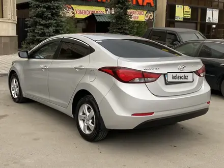 Hyundai Elantra 2014 года за 5 800 000 тг. в Алматы – фото 4