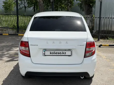 ВАЗ (Lada) Granta 2190 2019 года за 4 400 000 тг. в Костанай – фото 5