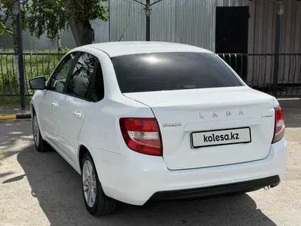 ВАЗ (Lada) Granta 2190 2019 года за 4 400 000 тг. в Костанай – фото 7