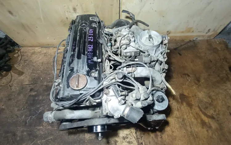 Двигатель 102 M102 2.3 Mercedes W124 W201 190 Мерседес 230E E230 за 500 000 тг. в Караганда
