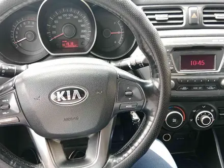 Kia Rio 2014 года за 5 200 000 тг. в Усть-Каменогорск – фото 8