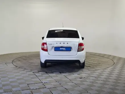 ВАЗ (Lada) Granta 2190 2018 года за 2 890 000 тг. в Алматы – фото 6