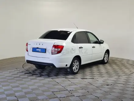 ВАЗ (Lada) Granta 2190 2018 года за 2 890 000 тг. в Алматы – фото 5
