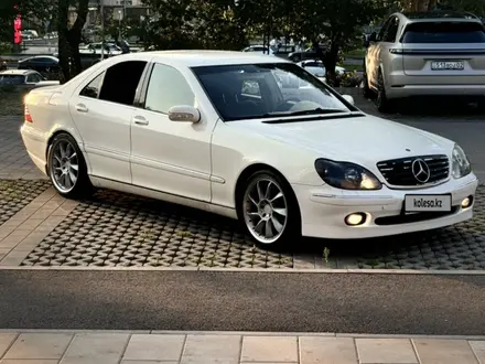 Mercedes-Benz S 320 2002 года за 5 000 000 тг. в Алматы – фото 5