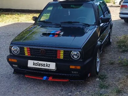 Volkswagen Golf 1990 года за 1 800 000 тг. в Тараз – фото 2