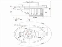 Мотор отопителя салона за 13 000 тг. в Астана