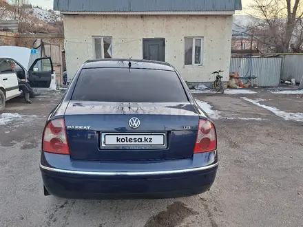 Volkswagen Passat 2003 года за 2 700 000 тг. в Алматы – фото 3