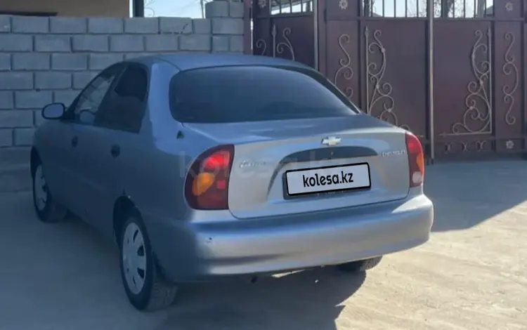 Chevrolet Lanos 2005 годаүшін1 300 000 тг. в Жетысай