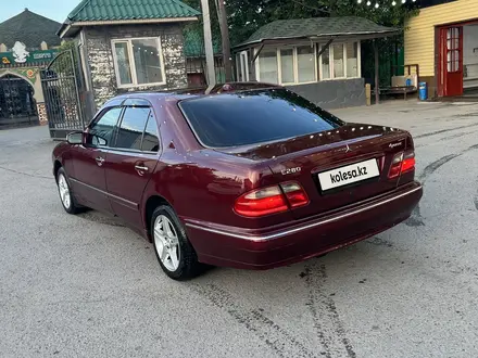 Mercedes-Benz E 280 2000 годаүшін4 300 000 тг. в Тараз – фото 8