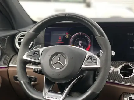 Mercedes-Benz E 63 AMG 2018 года за 45 000 000 тг. в Шымкент – фото 15