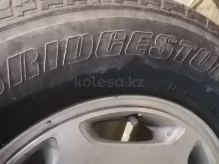 Литые диски с летней резиной 4шт на Delica или Toyota. за 120 000 тг. в Усть-Каменогорск – фото 2