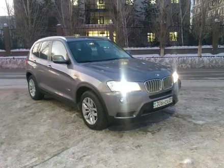 BMW X3 2012 года за 11 540 000 тг. в Астана – фото 2