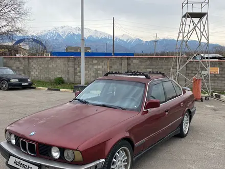 BMW 520 1990 года за 1 200 000 тг. в Талгар – фото 3