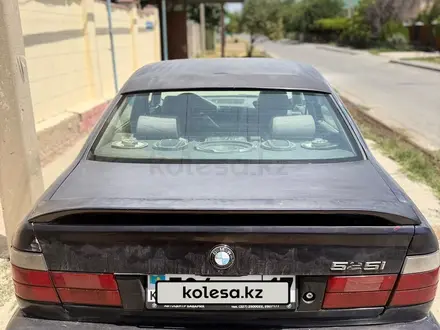 BMW 520 1995 года за 1 200 000 тг. в Шымкент – фото 4