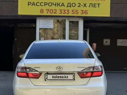 Toyota Camry 2017 года за 11 500 000 тг. в Алматы – фото 4