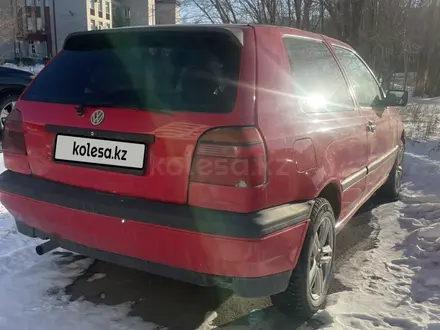 Volkswagen Golf 1993 года за 750 000 тг. в Усть-Каменогорск – фото 9