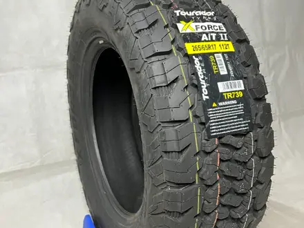 265/65R17 112T — Бренд Tourador X FORCE A/T-II за 65 000 тг. в Алматы – фото 8