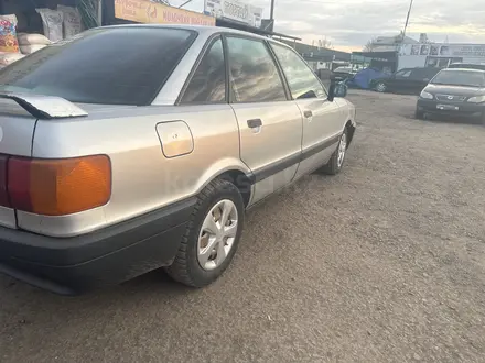 Audi 80 1990 года за 1 400 000 тг. в Астана – фото 4