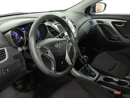 Hyundai Elantra 2014 года за 5 790 000 тг. в Астана – фото 12