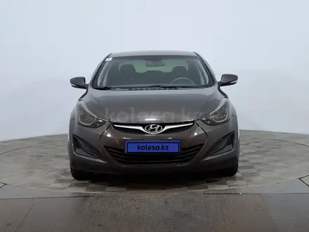 Hyundai Elantra 2014 года за 5 790 000 тг. в Астана – фото 2