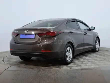 Hyundai Elantra 2014 года за 5 790 000 тг. в Астана – фото 5
