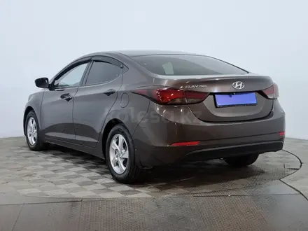 Hyundai Elantra 2014 года за 5 790 000 тг. в Астана – фото 7