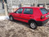 Volkswagen Golf 1994 года за 1 650 000 тг. в Алматы – фото 4