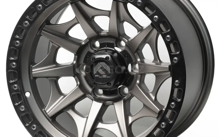 Диски R17 9J 6x139, 7 ET-10 ЦО 110, 1 Satin gunmetal + satin black lip за 320 000 тг. в Алматы