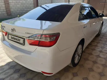 Toyota Camry 2015 года за 12 250 000 тг. в Тараз – фото 6