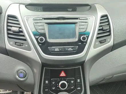 Hyundai Elantra 2014 года за 4 950 000 тг. в Тараз – фото 11