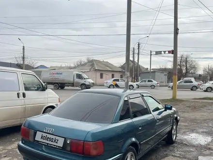 Audi 80 1991 года за 1 180 000 тг. в Тараз – фото 3